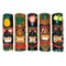 Set of 5 Colorful Tropical Polynesian Style Wooden Tiki Wall Masks 20 Inch
